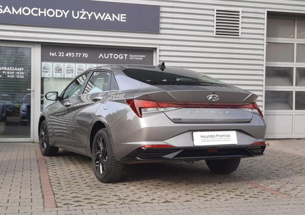 Hyundai Elantra cena 103900 przebieg: 9979, rok produkcji 2023 z Pułtusk małe 436